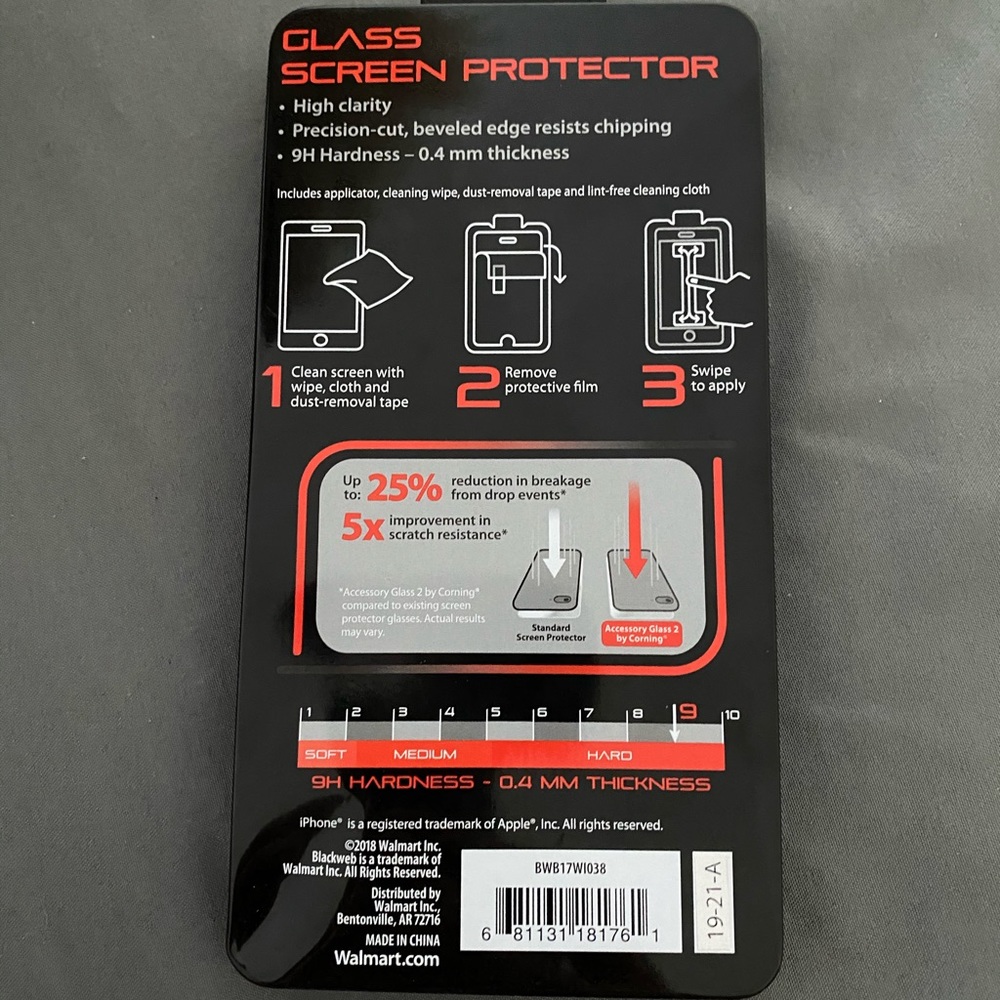 iPhone X/xs screen protector - Picture 2 of 2